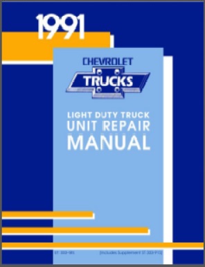 1991 Chevy Truck Overhaul Manual