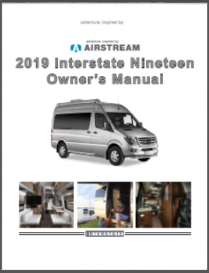 2019 Airstream Interstate 19 Motorhome Owners Manual