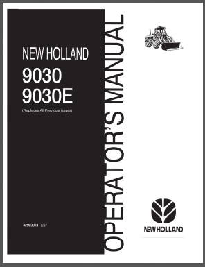 Versatile 9030 9030E 1990-1998 Owner/Maintenance Manual